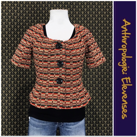 Anthro "Tammany Tweed Jacket" by Elevenses - Picture 16 of 16